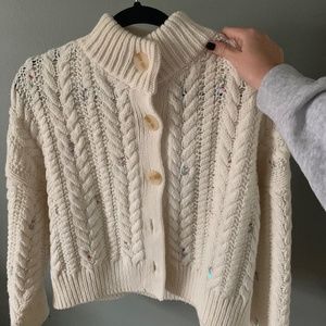 Something navy cardigan